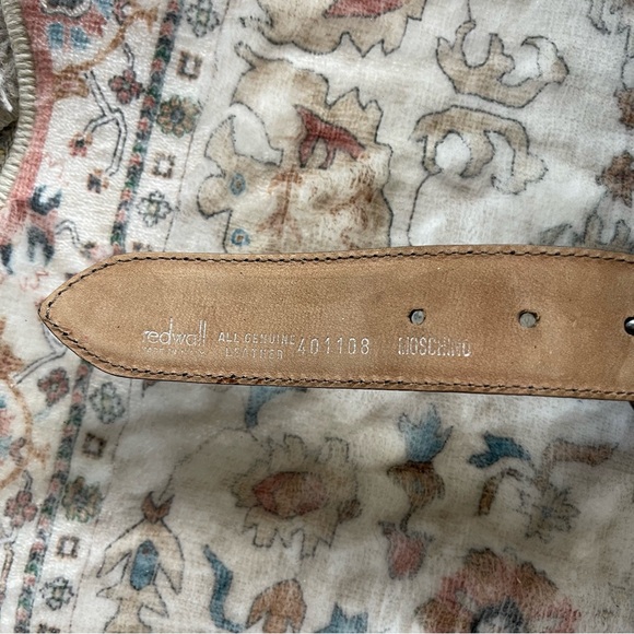 RARE Moschino By Redwall Mary Poppins Leather Belt - Picture 12 of 12